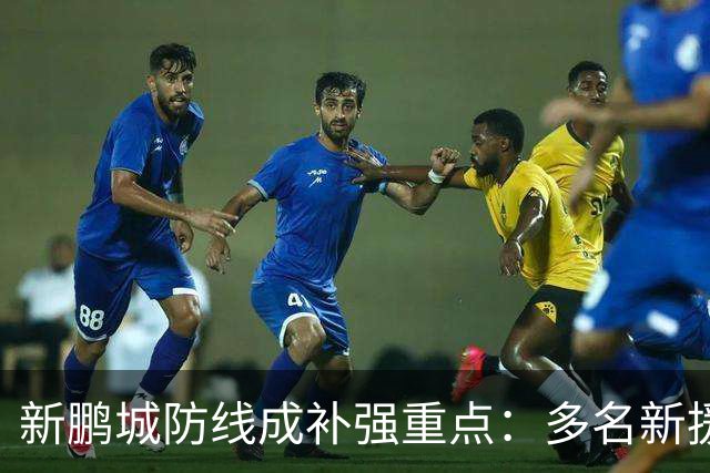 新鹏城防线成补强重点：多名新援亮相 姜至鹏完成体检